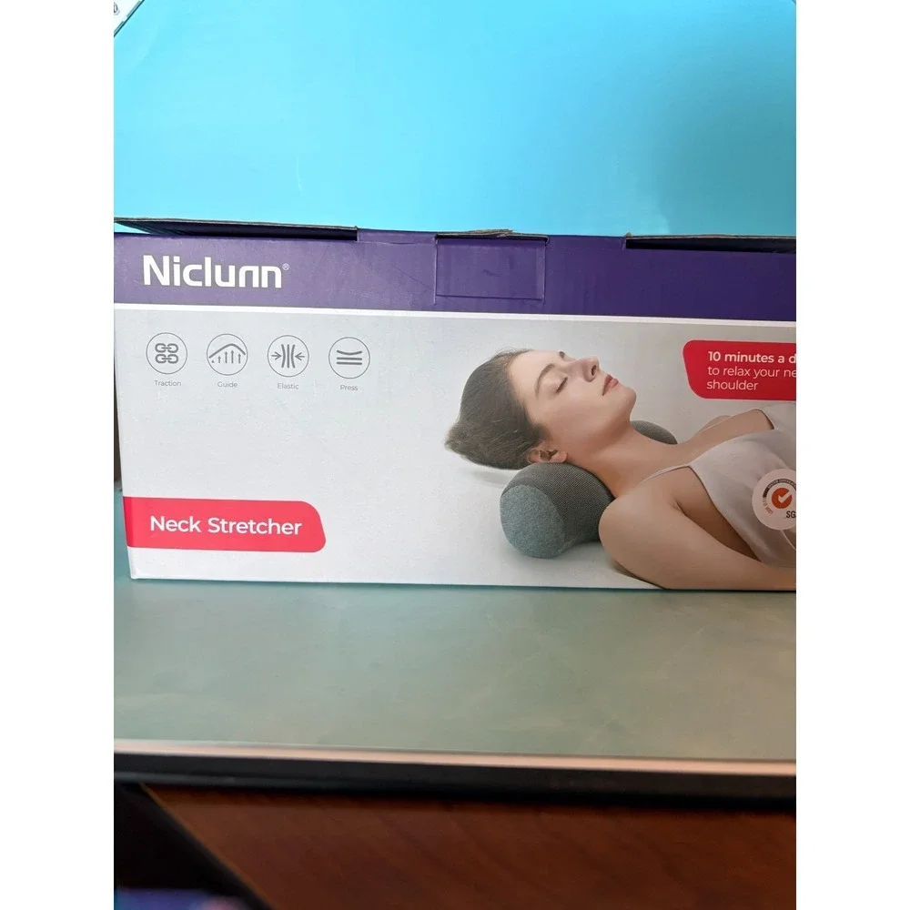Niclunn Neck Stretcher Cervical Traction Device Magnetic Therapy Model M0 Orange